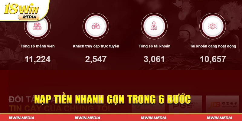 Nạp tiền nhanh gọn thông qua 6 bước dễ hiểu 